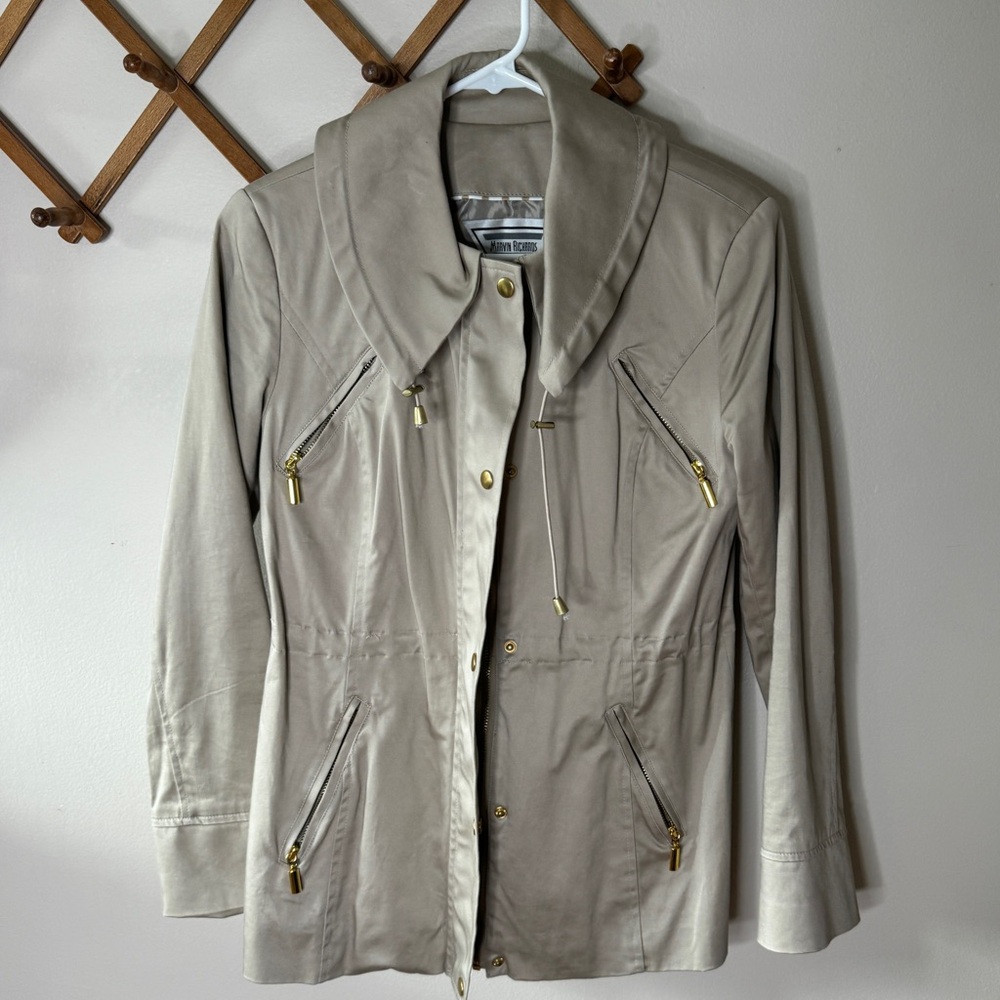 Marvin Richards tan utility jacket